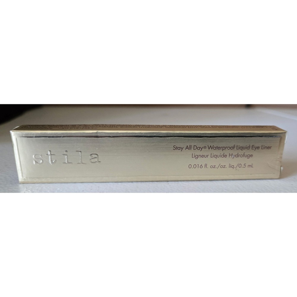 Stila Stay All Day Waterproof Liquid Eyeliner Intense Black New